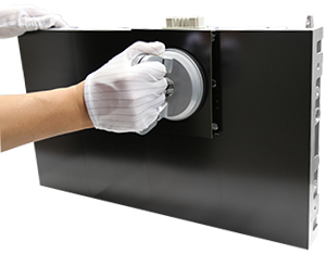 ピクセルカードの脱着イメージ