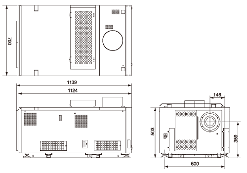 NC3240S-A 外形寸法図