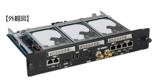 内蔵型インデグレーテッド・メディアサーバー(IMS)