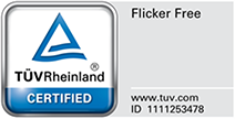 フリッカーフリー設計の認証 (No.1111253478)