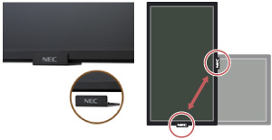 ロゴ位置変更可能ベゼルのイメージ