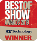 BEST OF SHOW AWARDS 2019 受賞ロゴ